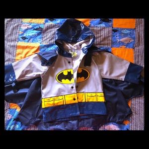 Batman Raincoat 2T with Cape!